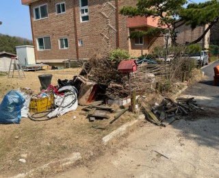 경기광주 나무폐기물